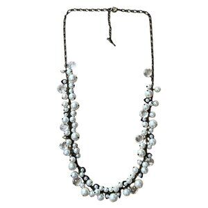 Chloe + Isabel - Pearl and Crystal Drops Long Necklace